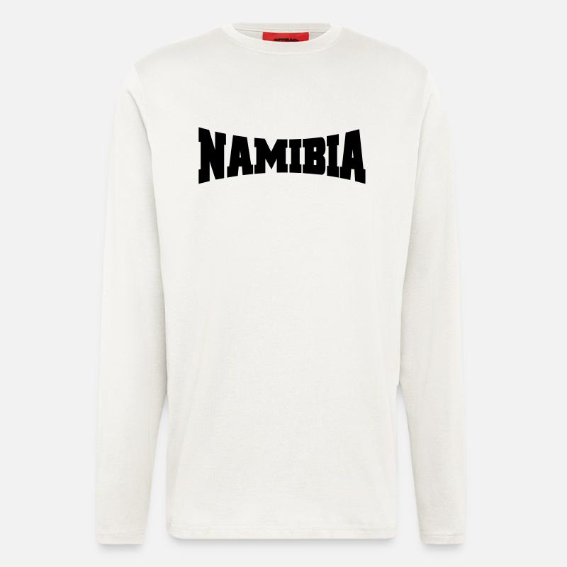 Namibia logo - Longsleeve - made by SPREAD  - OFF WHITE