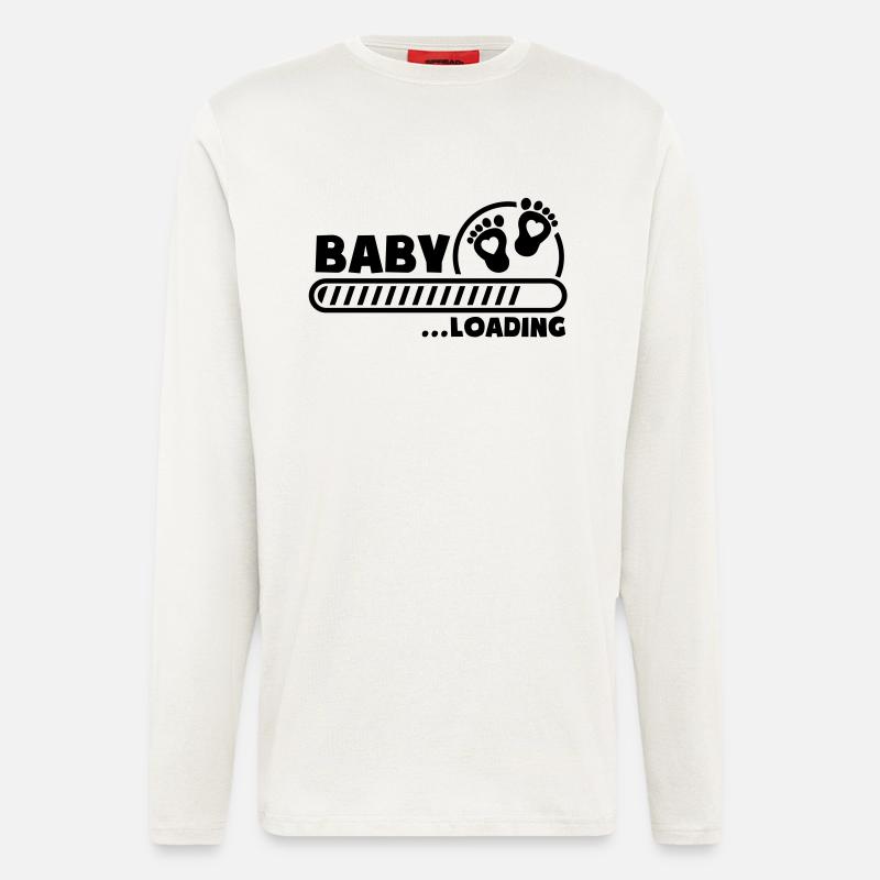 baby_loading_g1 - Longsleeve - made by SPREAD  - OFF WHITE