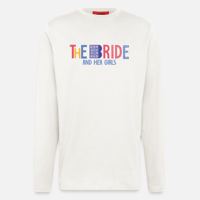 die Braut - Langarmshirt - made by SPREAD  - OFF WHITE