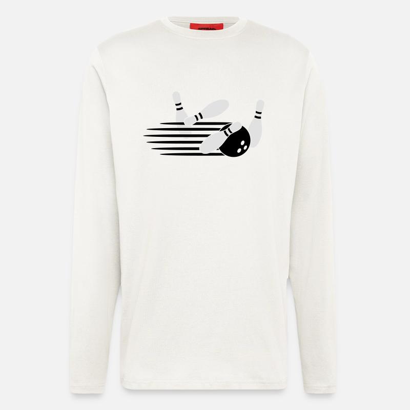 Fast Bowling Throw - Langarmshirt - made by SPREAD  - OFF WHITE