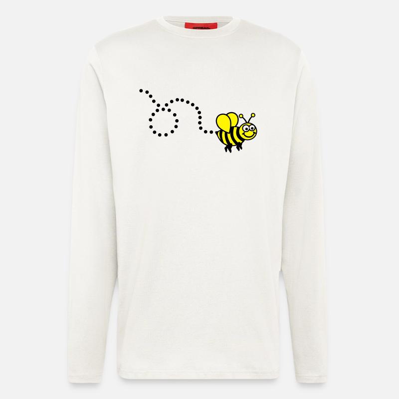 Bee - Longsleeve - made by SPREAD  - OFF WHITE