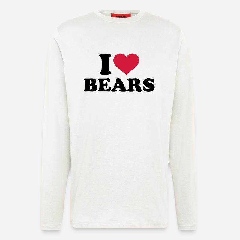 Bär - Langarmshirt - made by SPREAD - OFF WHITE