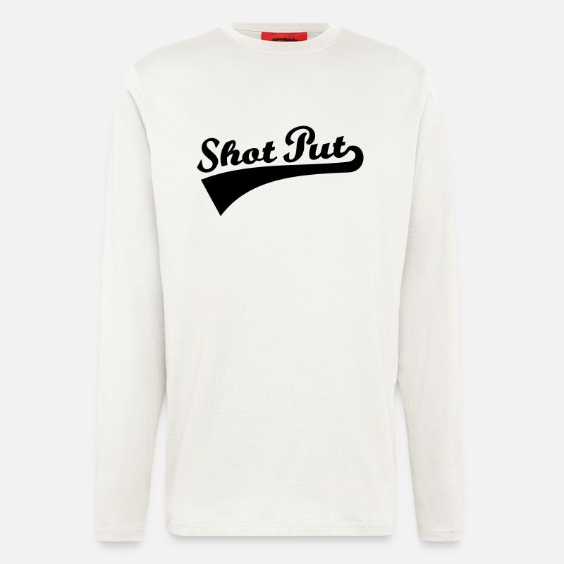 Kugelstoßen - Langarmshirt - made by SPREAD  - OFF WHITE