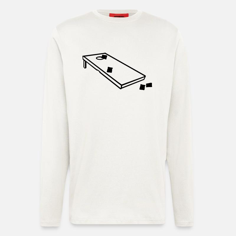 Cornhole - Langarmshirt - made by SPREAD  - OFF WHITE