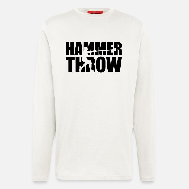 Hammer throw - Longsleeve - made by SPREAD  - OFF WHITE