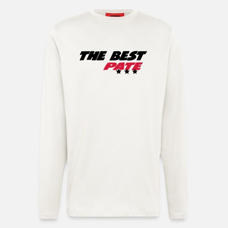 The best pate - Langarmshirt - made by SPREAD  - OFF WHITE
