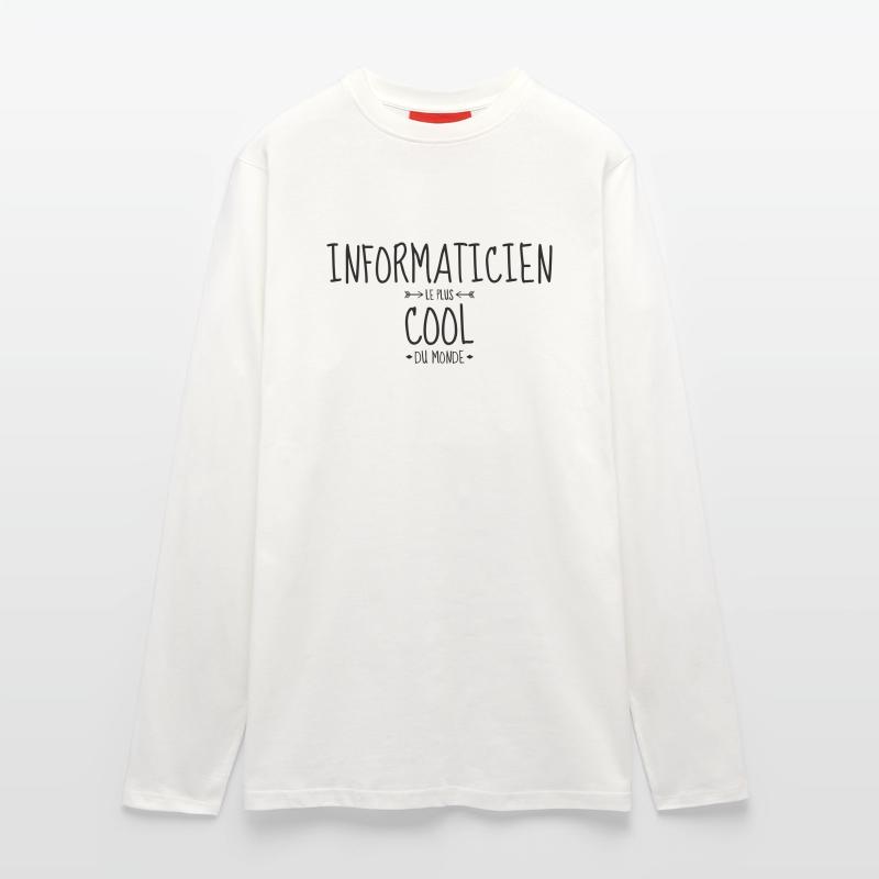 Computer Engineer Informatiker Informaticien Longsleeve - made by SPREAD 
