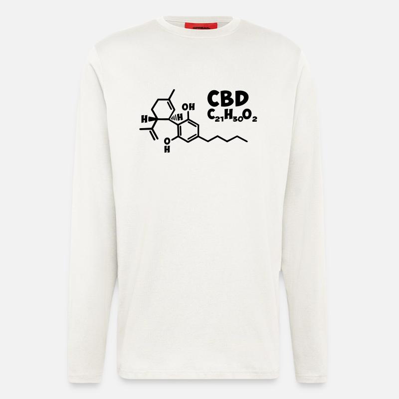 cbd - Langarmshirt - made by SPREAD  - OFF WHITE