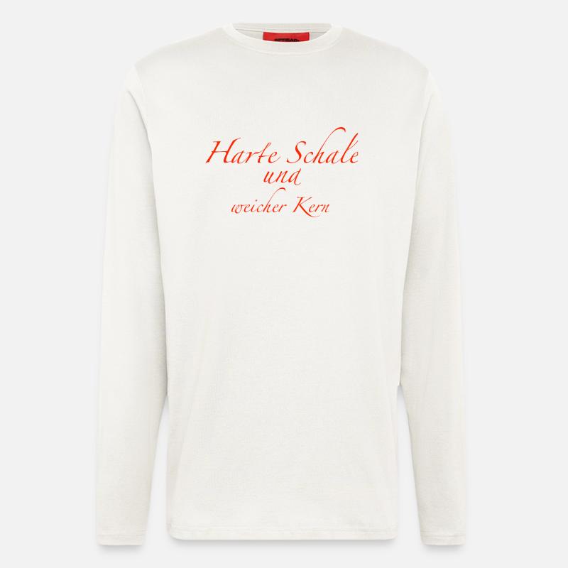 harte Schale - Langarmshirt - made by SPREAD  - OFF WHITE