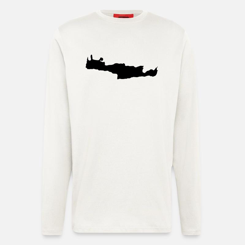 Kreta - Langarmshirt - made by SPREAD  - OFF WHITE