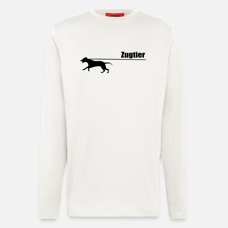 Zugtier - Langarmshirt - made by SPREAD  - OFF WHITE