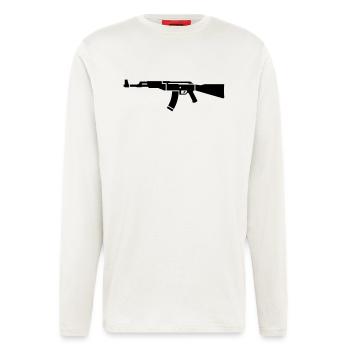 AK 47 - Langarmshirt - made by SPREAD  - OFF WHITE - Vorne
