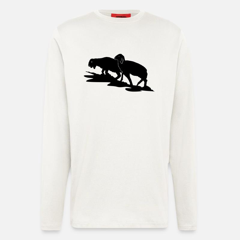Lämmer - Langarmshirt - made by SPREAD  - OFF WHITE