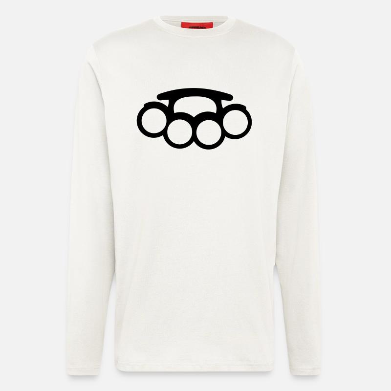 Schlagring - Langarmshirt - made by SPREAD  - OFF WHITE