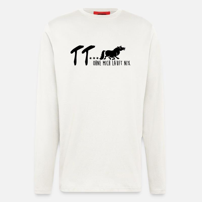 Turniertrottel - Langarmshirt - made by SPREAD  - OFF WHITE