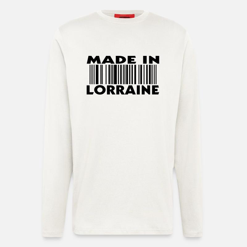 Made in LORRAINE (1c) - Langarmshirt - made by SPREAD  - OFF WHITE