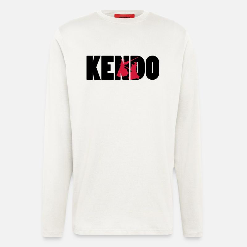 Kendo! - Langarmshirt - made by SPREAD  - OFF WHITE