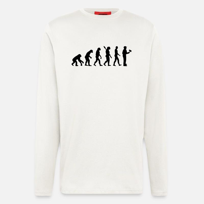Painter evolution - Longsleeve - made by SPREAD  - OFF WHITE