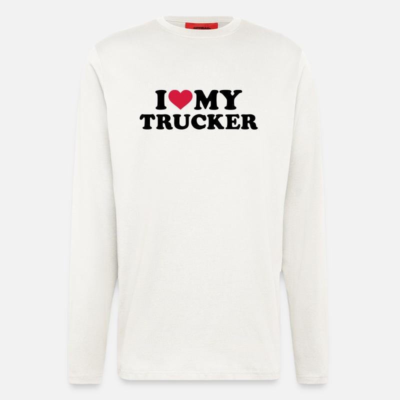 Trucker - Langarmshirt - made by SPREAD  - OFF WHITE