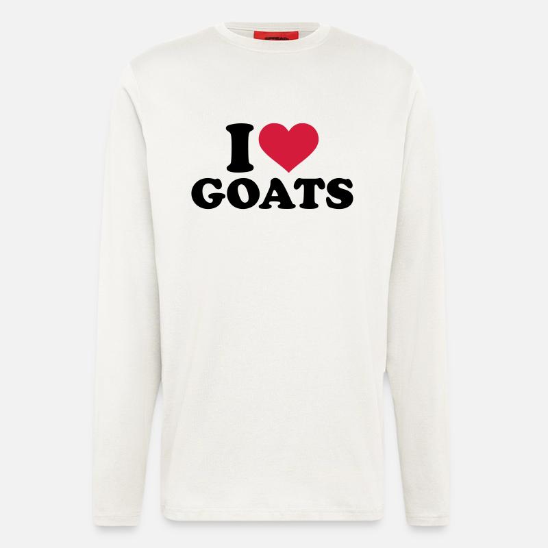 Ziege - Langarmshirt - made by SPREAD - OFF WHITE