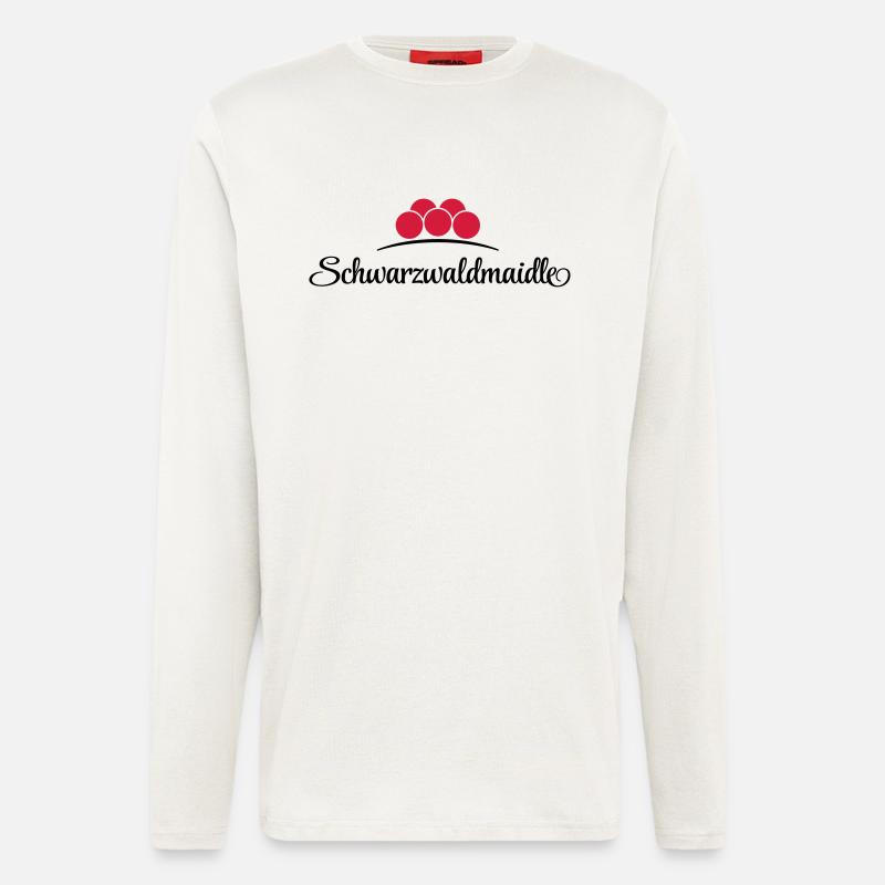Schwarzwaldmaidle - Langarmshirt - made by SPREAD  - OFF WHITE