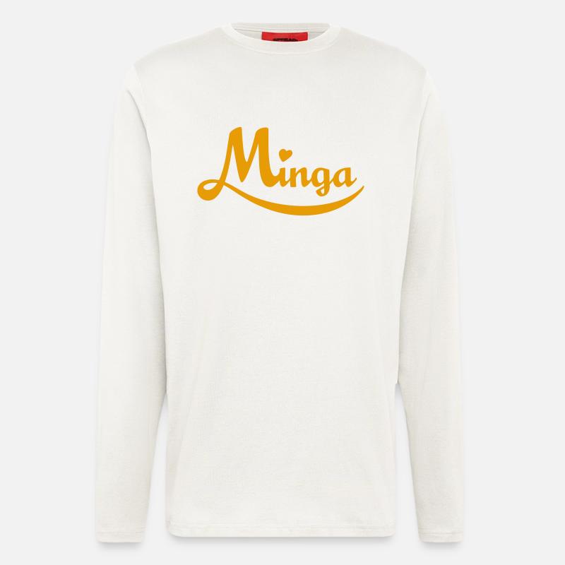 Minga - aus Liebe zu München! - Langarmshirt - made by SPREAD  - OFF WHITE