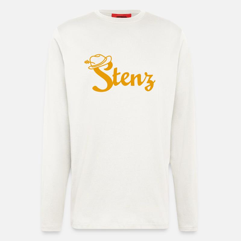 stenz gelb - Langarmshirt - made by SPREAD  - OFF WHITE