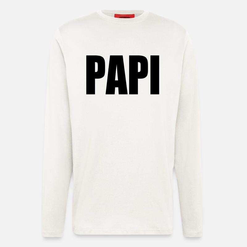 Papi - Langarmshirt - made by SPREAD  - OFF WHITE