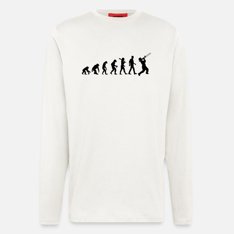 Jazz Evolution - Langarmshirt - made by SPREAD  - OFF WHITE