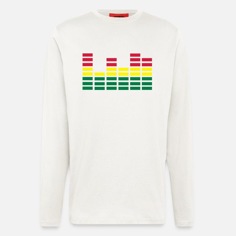 Equalizer - Langarmshirt - made by SPREAD  - OFF WHITE