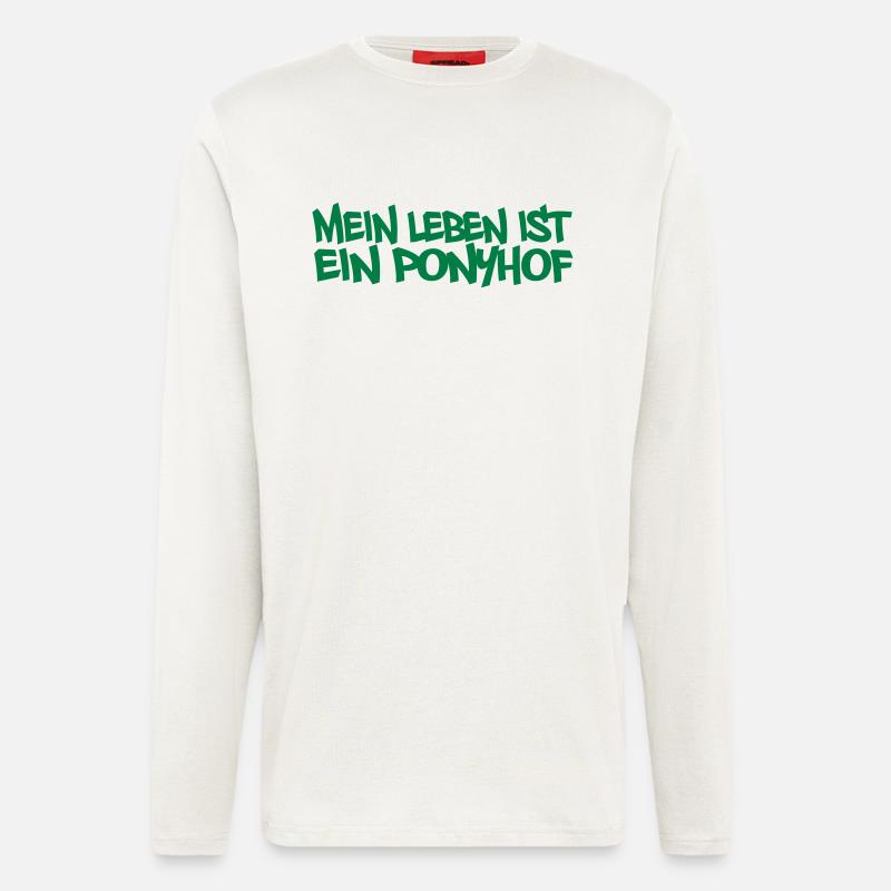 Ponyhof - Langarmshirt - made by SPREAD - OFF WHITE