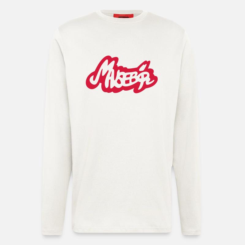Mausebär 1f - Langarmshirt - made by SPREAD  - OFF WHITE