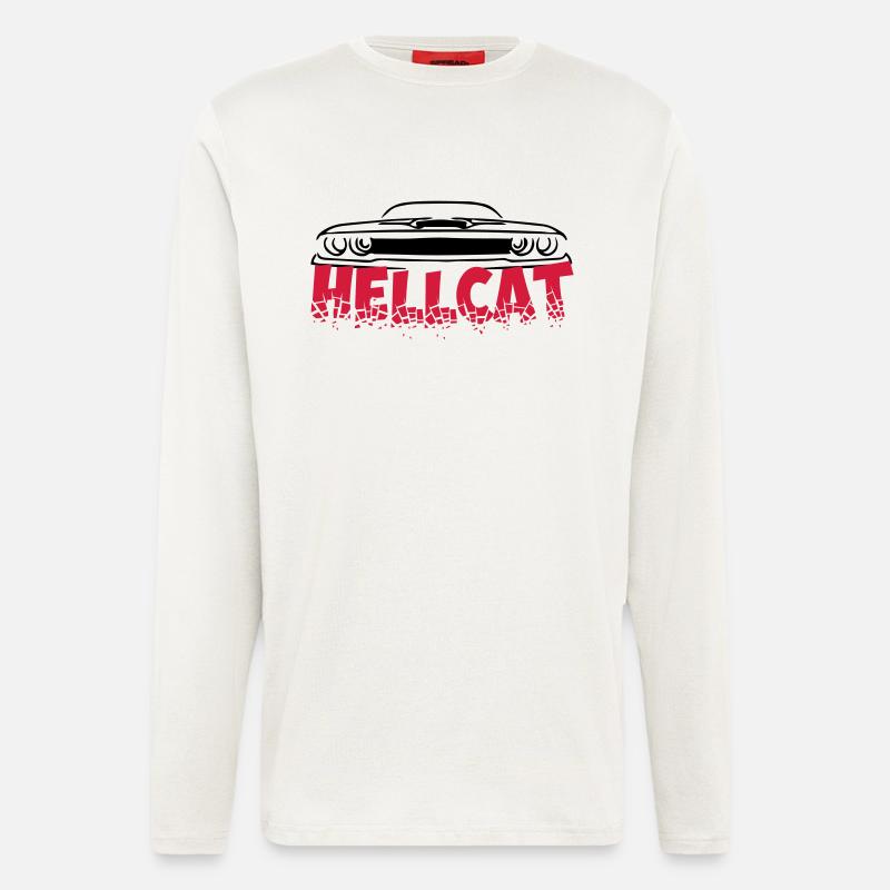 SRT HELLCAT - Langarmshirt - made by SPREAD  - OFF WHITE