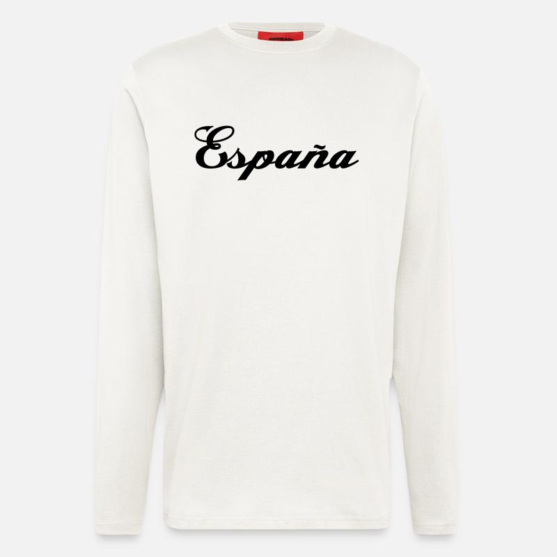 España Spanien - Langarmshirt - made by SPREAD  - OFF WHITE