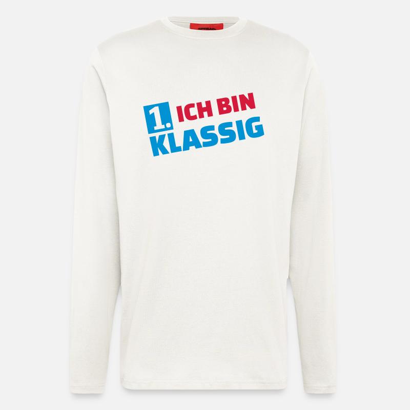Erstklassig - Langarmshirt - made by SPREAD  - OFF WHITE