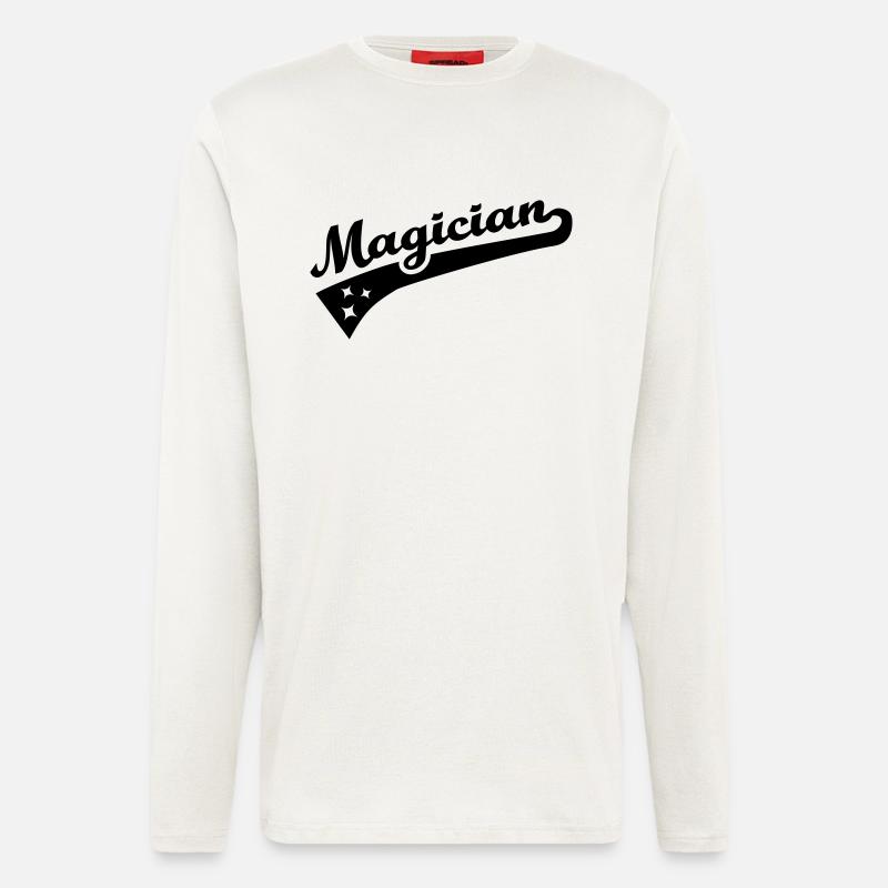 Zauberer - Langarmshirt - made by SPREAD  - OFF WHITE