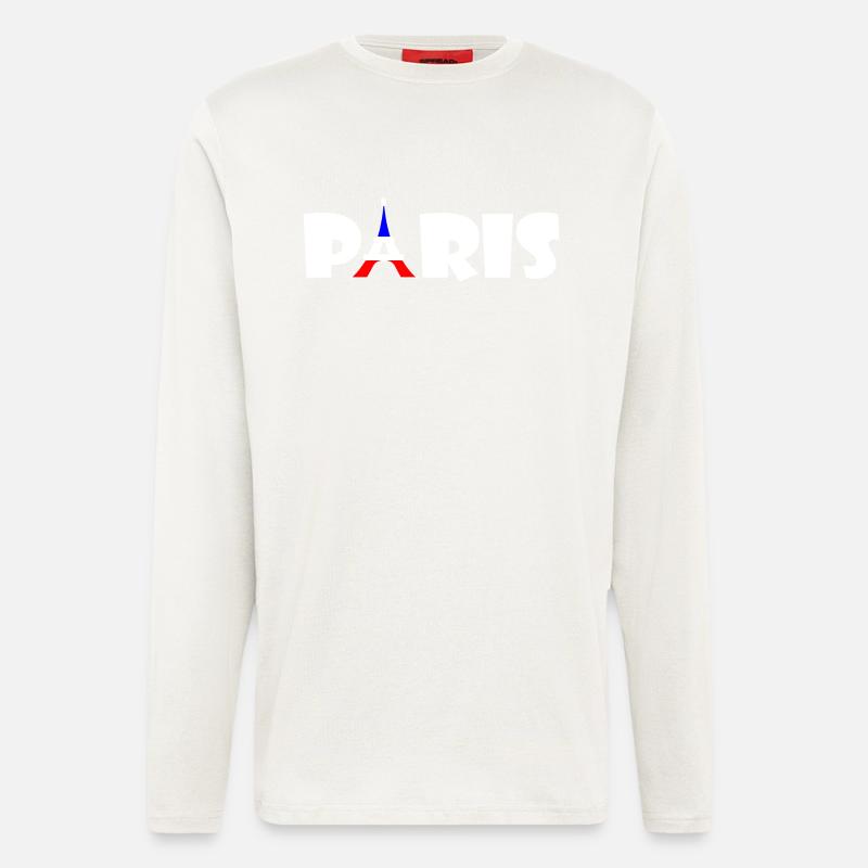 Paris - Langarmshirt - made by SPREAD  - OFF WHITE