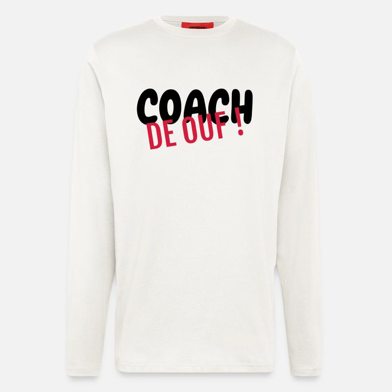 Coach / Coaching / Trainer / Sport - Langarmshirt - made by SPREAD  - OFF WHITE