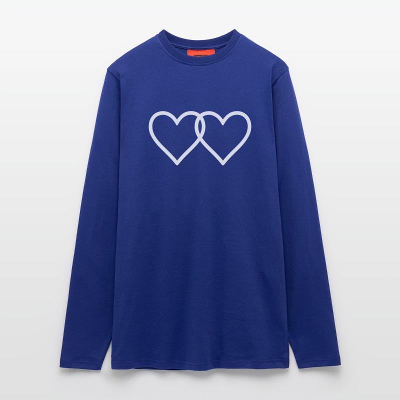 Herzen Liebe Symbol Langarmshirt - made by SPREAD 