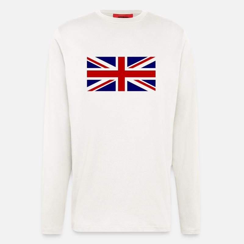 Union Jack - Longsleeve - made by SPREAD  - OFF WHITE