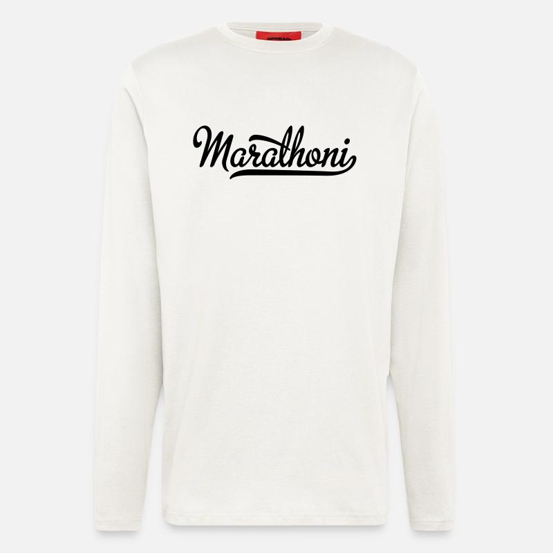 Marathoni - Langarmshirt - made by SPREAD  - OFF WHITE