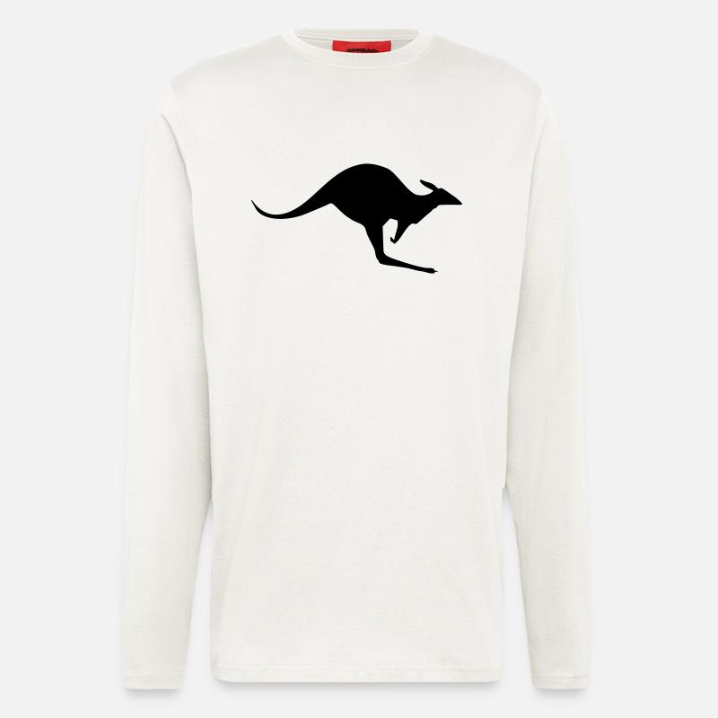 Känguru - Langarmshirt - made by SPREAD  - OFF WHITE