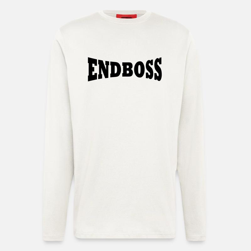 Final boss logo - Longsleeve - made by SPREAD  - OFF WHITE