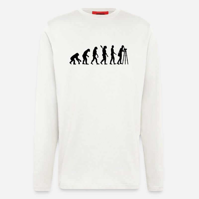 Vermesser - Langarmshirt - made by SPREAD  - OFF WHITE