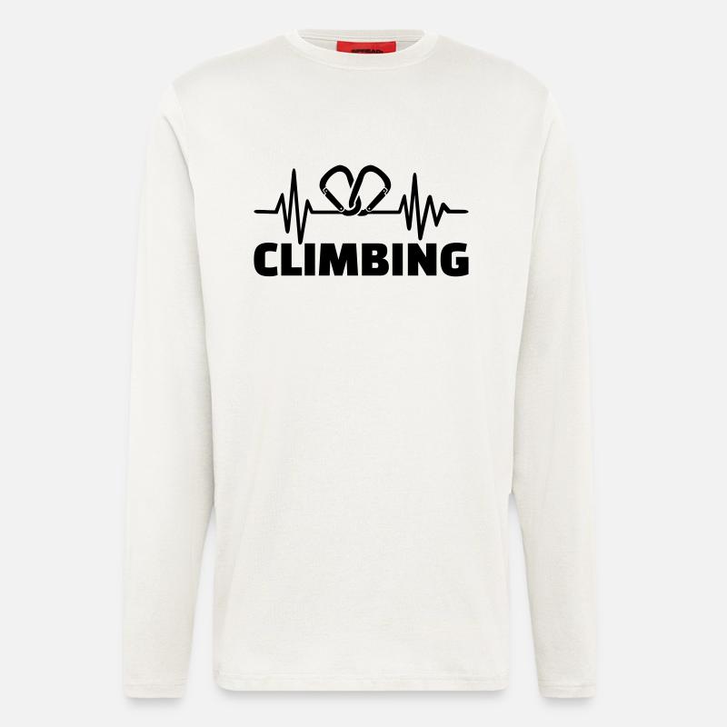 Klettern - Langarmshirt - made by SPREAD  - OFF WHITE