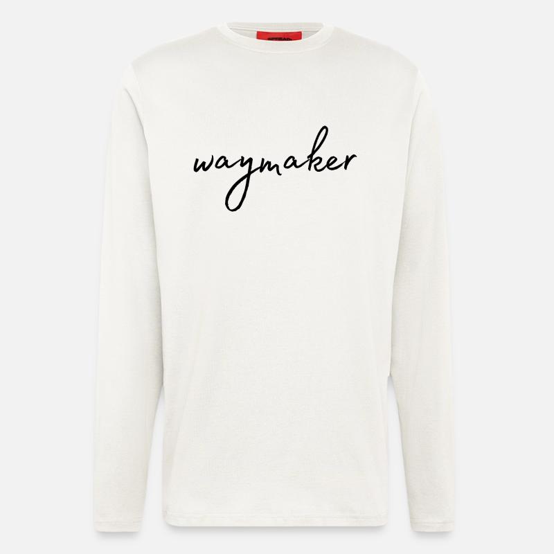 Waymaker - Langarmshirt - made by SPREAD  - OFF WHITE