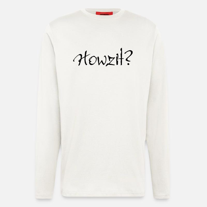 Howzit? - Longsleeve - made by SPREAD  - OFF WHITE