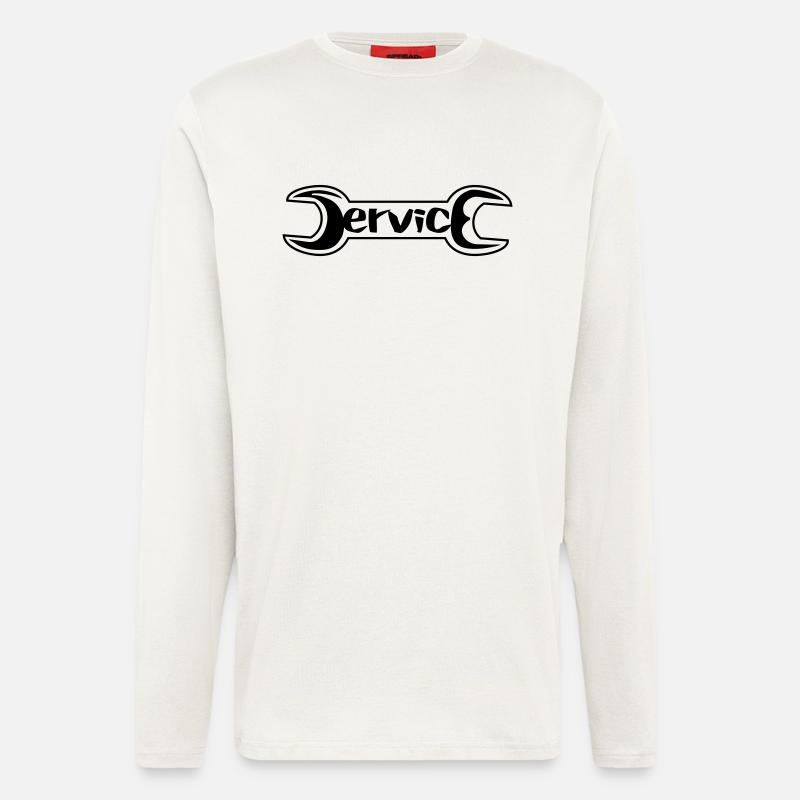 service - Langarmshirt - made by SPREAD  - OFF WHITE