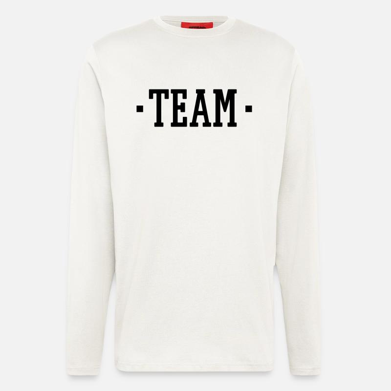 TEAM - Langarmshirt - made by SPREAD - OFF WHITE