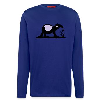 Tapir - Manches longues bio décontracté fabriqué en UE - OFF WHITE - Devant